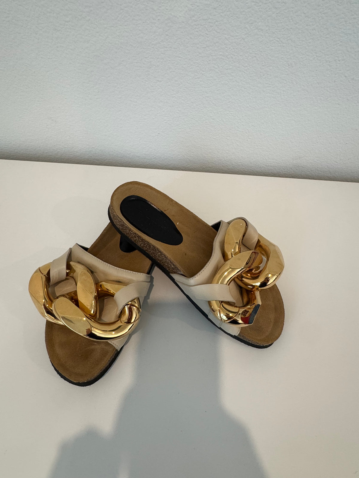 JW Anderson Chain Link Mule Sandals