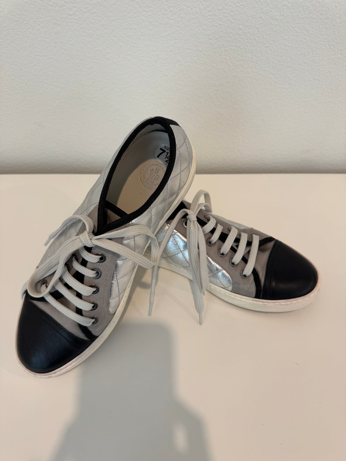 Moncler Quilted Color Block Sneakers