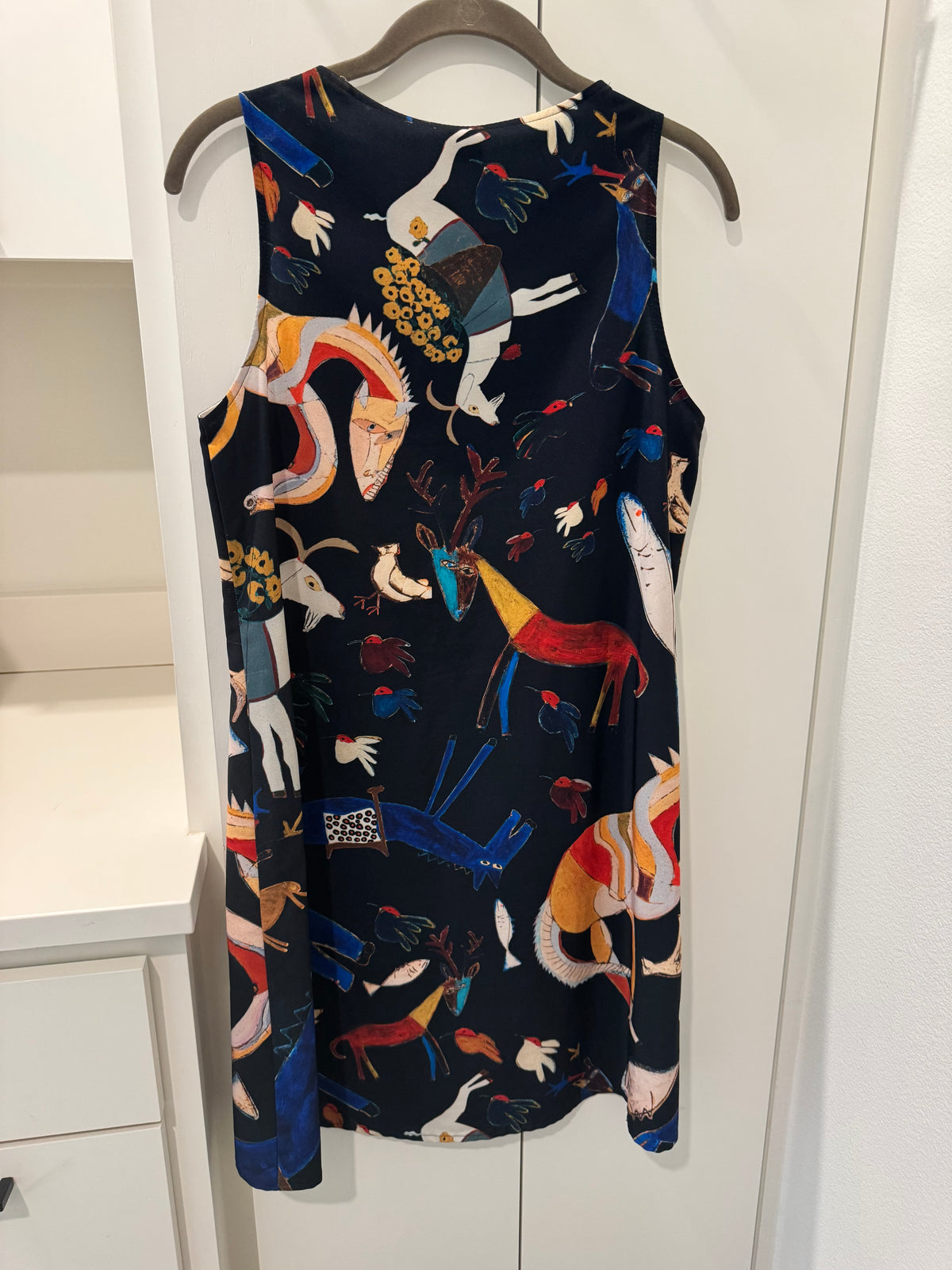 Colorful Whimsical Animal Print Tank