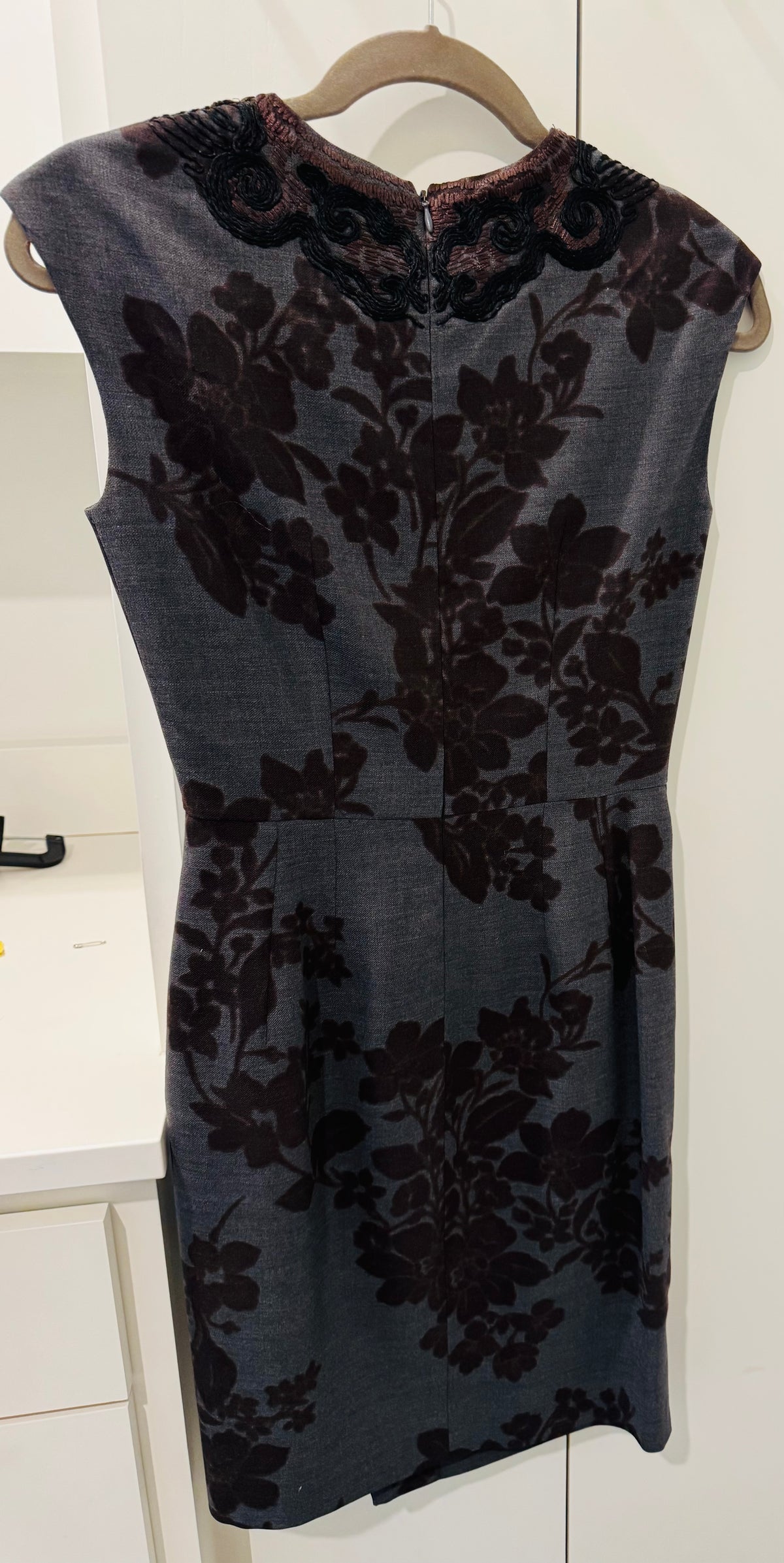 Etro Vintage Floral Jacquard Wrap Dress