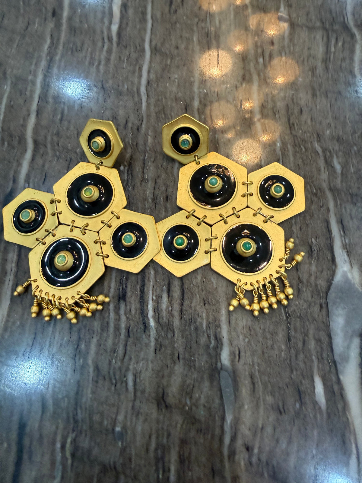 Geometric Statement Earrings
