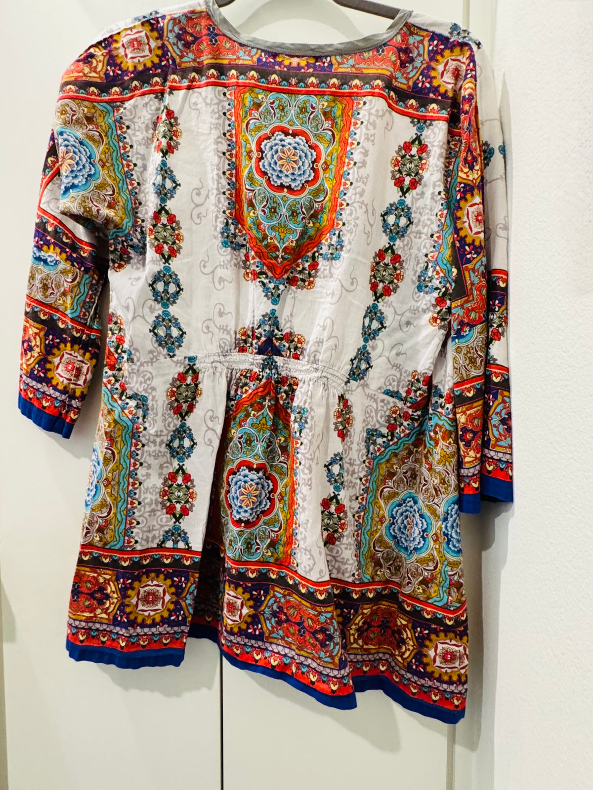 Johnny Was Ornate Paisley Print Tunic