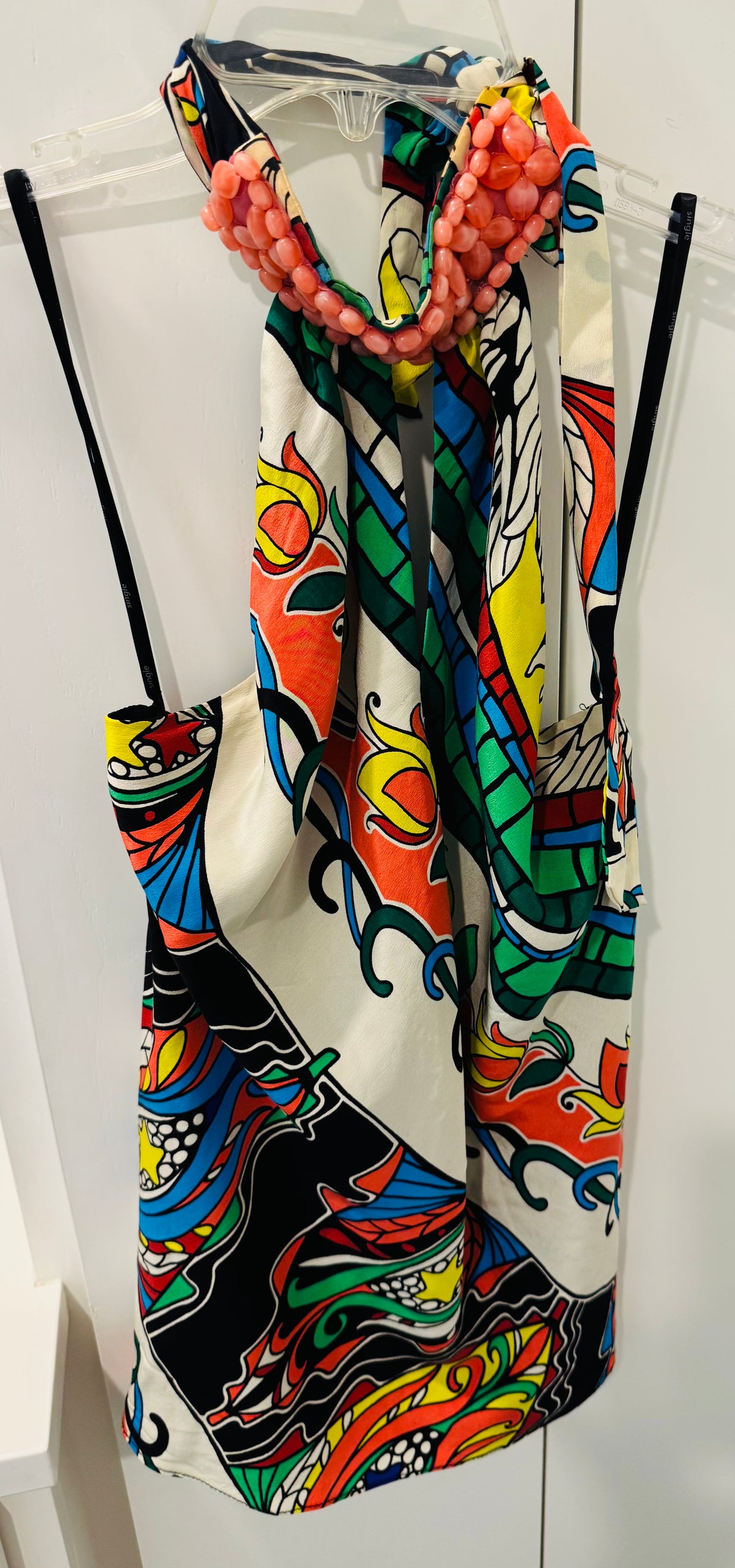 Single Abstract Patterned Blouse
