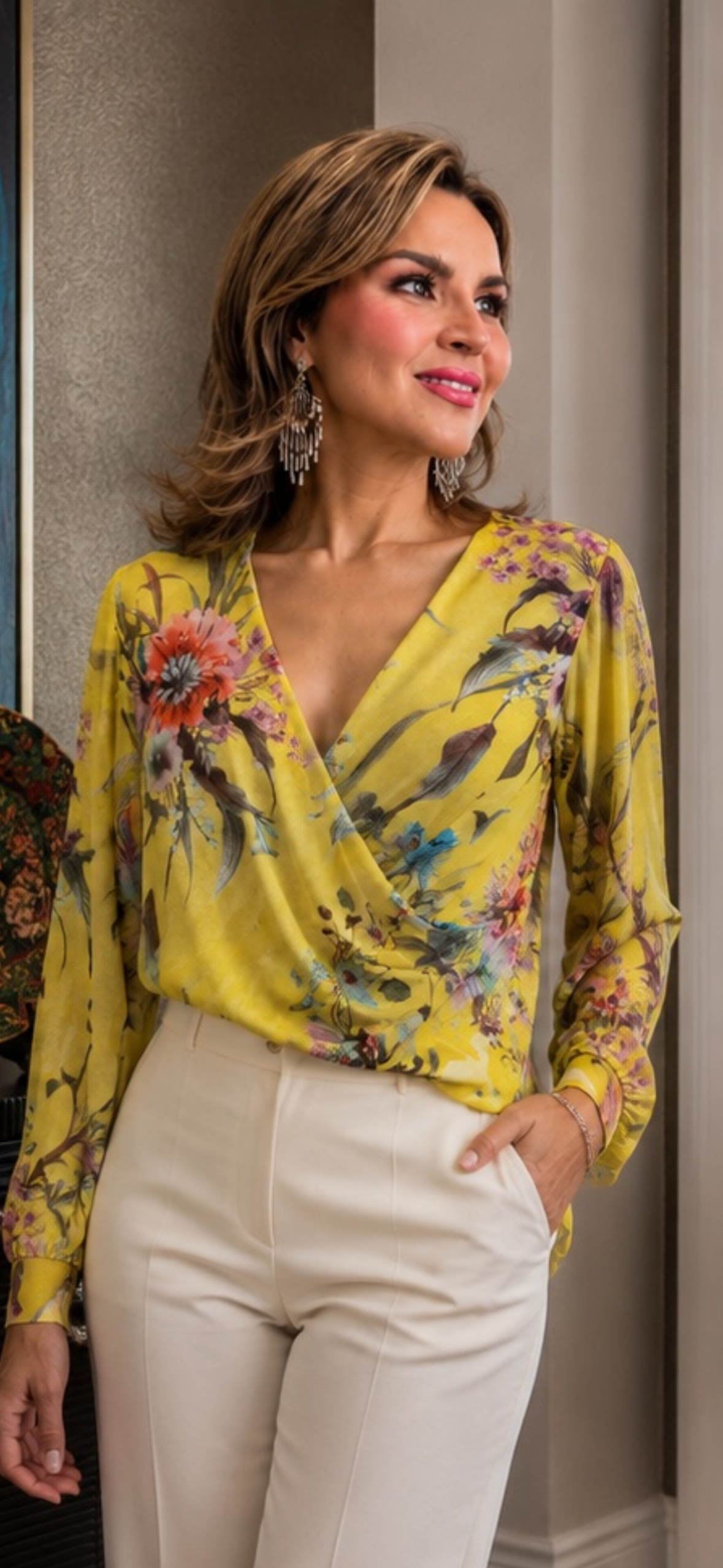 Fuzzi Floral Top