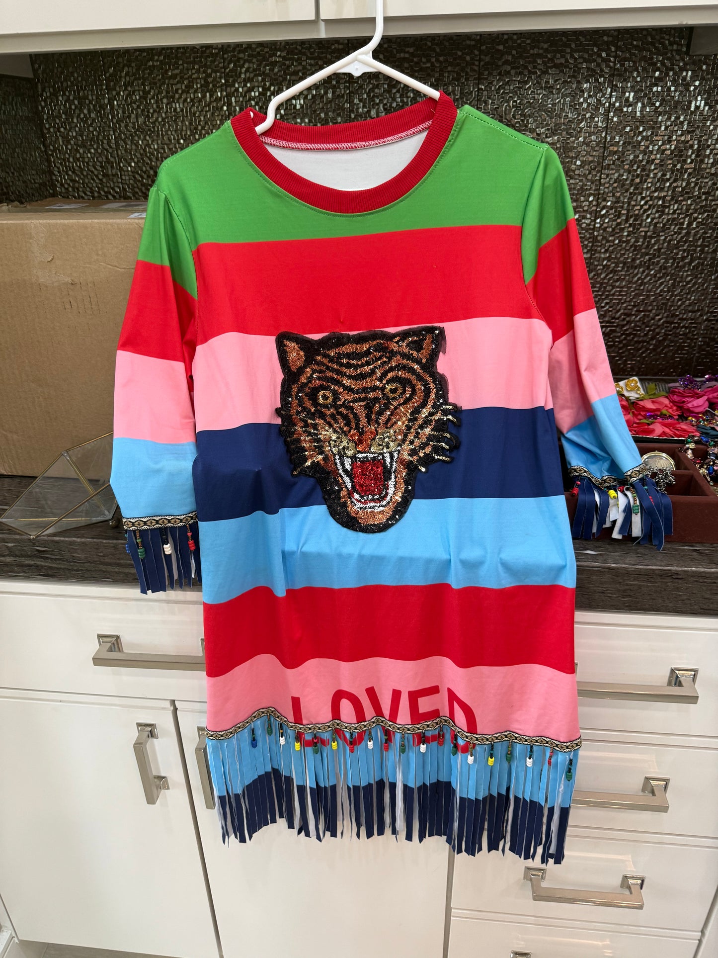 Striped Tiger Blouse